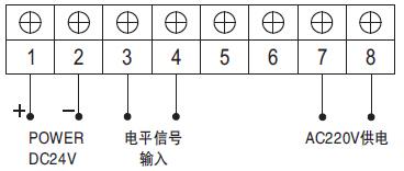 電平信號(hào)輸入音響報(bào)警器接線圖 