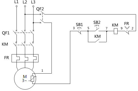 電動機(jī)的過電流保護(hù)電路