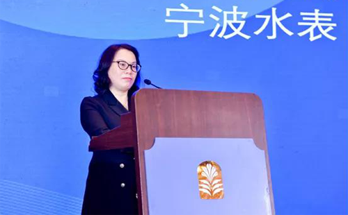中國儀器儀表行業(yè)協(xié)會副理事長、寧波水表(集團)股份有限公司董事長 張琳