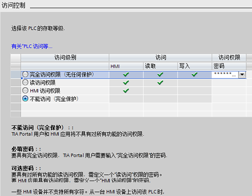 不能訪問(wèn)(完全保護(hù))