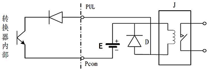 電磁流量計(jì)數(shù)字量輸出接繼電器
